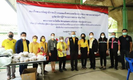 พม. จับมือ สภากาชาดไทย ให้บริการ “วัคซีนซิโนฟาร์ม”แก่กลุ่มเปราะบางในชุมชนซอยรัชฏภัณฑ์