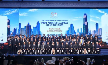 หอการค้าร่วมต่างประเทศฯ จัดงาน ‘JFCCT Prime Minister’s Address Luncheon 2026’